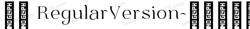 小愚 RegularVersion字体转换
